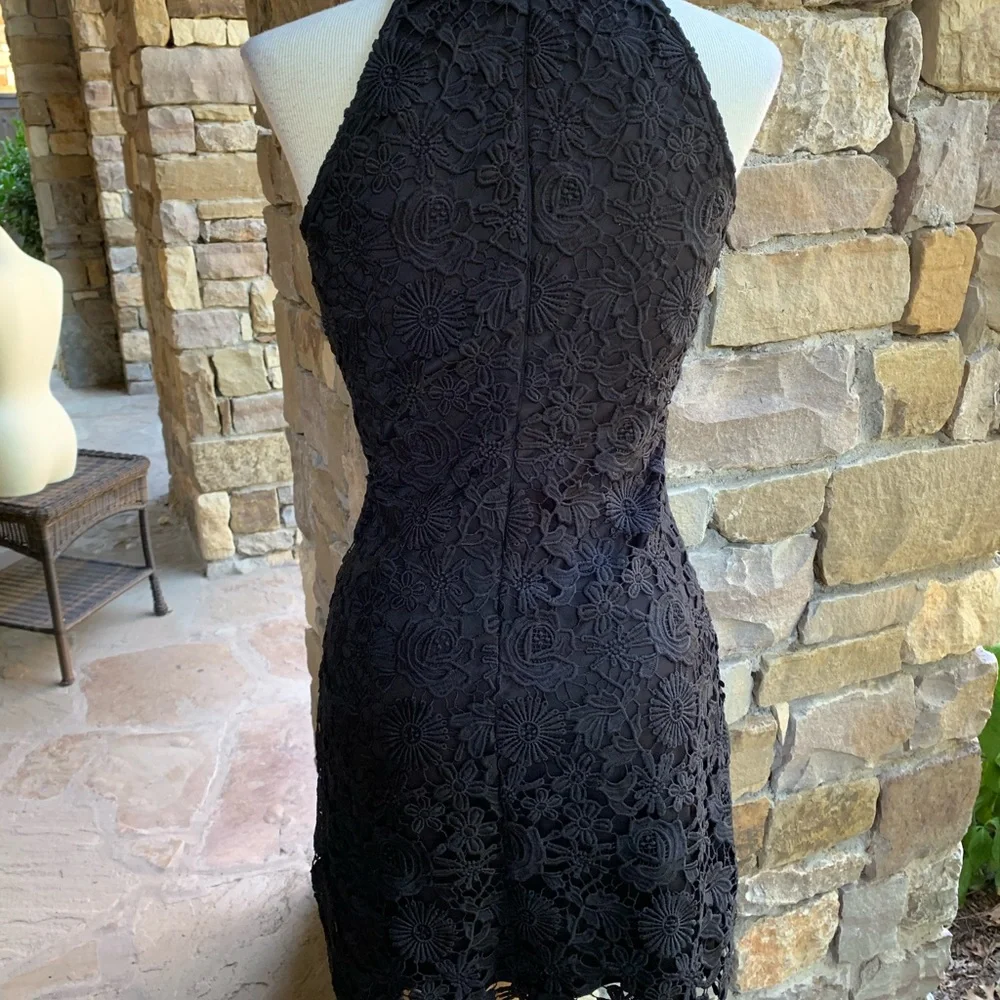 Lulus Black Lace Dress - Picture 7 of 10